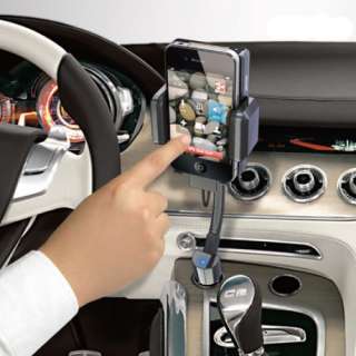 New CAR Veicle FM Transmitter Charger DOCK HOLDER for iPhone iPod 3G 