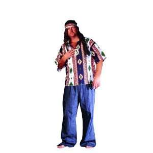  Adult 60s Hippie Costume Plus Size (42 50) Everything 