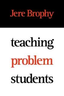 teaching problem students jere brophy paperback $ 38 40