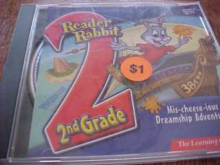 READER RABBIT 2ND GRADE BY THE LEARNING CO.  