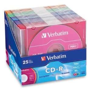  Verbatim 52x CD R Media