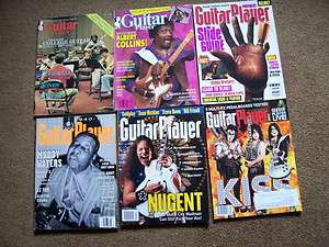 Guitar Player Magazine lot of 6 1980 88 94(2) 2002 2009  