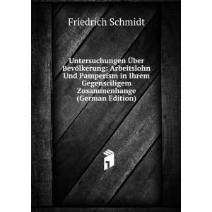   Gegensciligem Zusammenhange (German Edition) Friedrich Schmidt Books