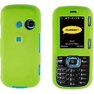  LG Rumor 2 Neon Green Snap on Case Cell Phones 