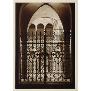  1925 Iron Gate Grille Palazzo Bevilacqua Bologna Italy 