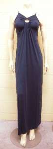 Maxi Jersey dress with keyhole detail built in bra and adjustable 