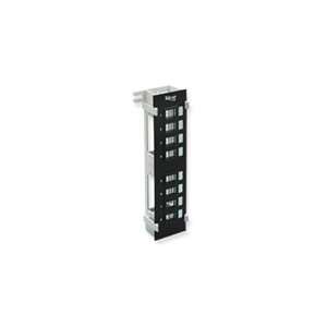 PATCH PANEL, BLANK, VERTICAL, 8 PORT Electronics