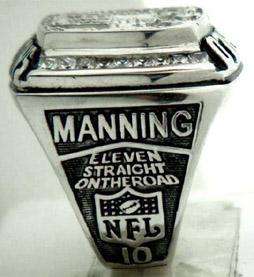   2007 Super Bowl Championship Memorabilia Ring, then this one is it