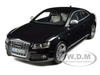 2009 AUDI S5 COUPE BLACK 118 DIECAST MODEL CAR BY NOREV 188360  