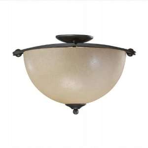  Hemisphere Old World Semi Flush Ceiling Light