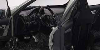 Mercedes Benz C63 AMG Grey 118 Diecast AUTOART NIB with leather 