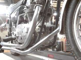 Custom Turnout Yamaha Special XS650 exhaust pipes  