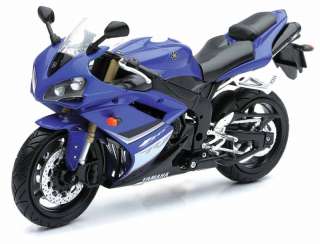 YAMAHA YZF R1 112 DIECAST MOTORCYCLE R1 R6 NEW RAY  