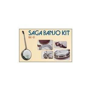  Custom Built RK 2 Resonator Banjo Kit from SAGA Musical 