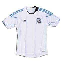 adidas Argentina WC 2010 Official Training Jersey White  