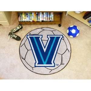 Villanova Wildcats Round Soccer Mat (29)