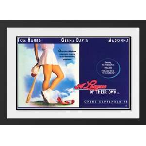  A League of Their Own 20x26 Framed and Double Matted Movie 