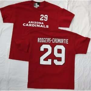   Arizona Cardinals Game Gear Jersey Name And Number Red Youth T Shirt