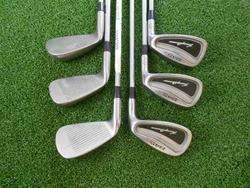 TOMMY ARMOUR 845HB HYBRID IRONS 5 PW STEEL STIFF GOOD CONDITION  