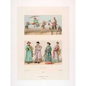   Fashion Litter Art   Original Chromolithograph