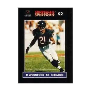 Collectible Phone Card $2. Donnell Woolford (CB Chicago 