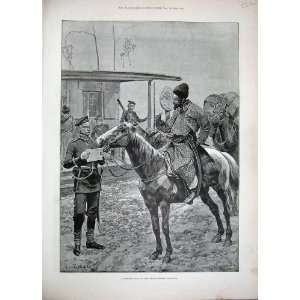  Woodville 1892 Cossack Post Russo Afghan Frontier War 