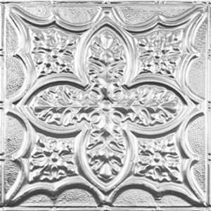  2428 Tin Ceiling Tile   Renaissance Faire   Tin Plated 