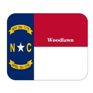 US State Flag   Woodlawn, North Carolina (NC) Mouse Pad 