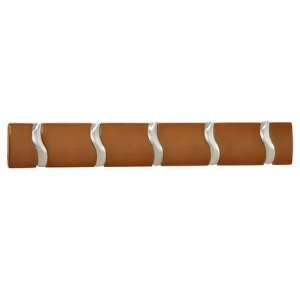  Safco Products Wood Wall Coat Rack 6 Hook, 6 pack 4243BL 