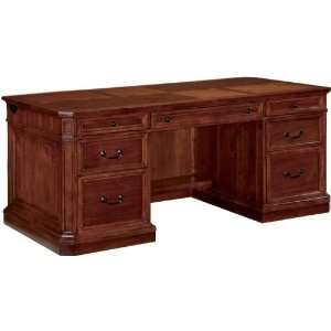  Wood Veneer 72 Double Pedestal Executive Desk IFA208 