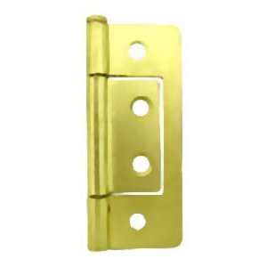  Non mortise Hinge   Brass Plated   2