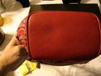 XoXo Red metallic Handbag Purse Birthdays/Valentines  