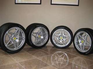 Genuine Ferrari 599GTB Pentastar Wheels and Tires  