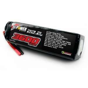  Venom 50C 3600mAh 22.2V LiPO Battery Toys & Games