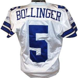  Brooks Bollinger #5 2008 Cowboys Game Used White Jersey 