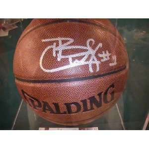 CARLOS BOOZER SIGNED AUTOGRAPHED BASKETBALL CHICAGO BULLS 