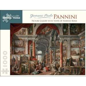  PANNINIS PICTURE GALLERY VIEWS OF ROME JIGSAW PUZZLE