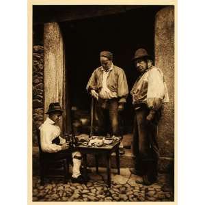  1925 Spanish Peasant Men Costume Mogarraz Spain Village 