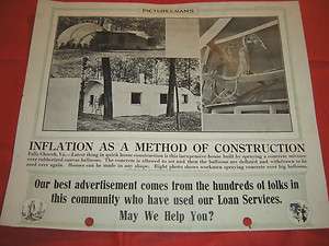   METHOD OF CONSTRUCTION NOVEMBER 21 1941 PICTUREGRAMS POSTER  