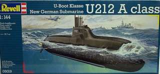 Revell 1/144 U Boat Submarine Class U212 A New 5019  