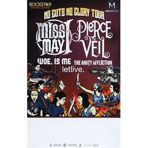  Miss May I   Posters   Limited Concert Promo