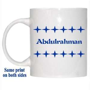  Personalized Name Gift   Abdulrahman Mug 