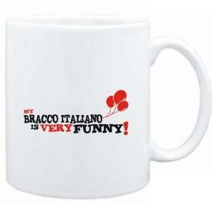  Mug White  MY Bracco Italiano IS EVRY FUNNY  Dogs 