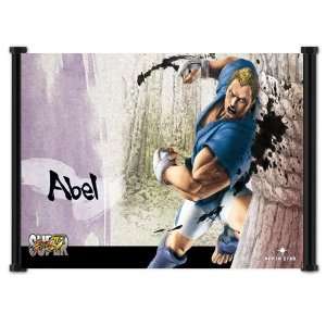 Super Street Fighter IV 4 Game Abel Fabric Wall Scroll Poster (42x32 