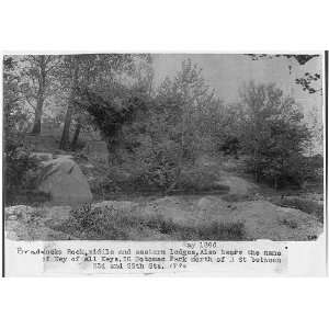  Braddocks Rock,Potomac Park,1896,23rd & 25th Streets 