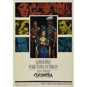  Cleopatra (1963) 27 x 40 Movie Poster Style I