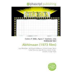  Abhimaan (1973 film) (9786134111881) Books