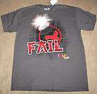 FRUIT NINJA Game *Fail* Charc Licensed Adult Mens Tee T Shirt sz L