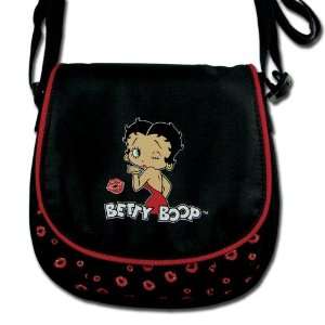  Licensed Black Betty Boop Universal Bag with Red Trim and Betty 