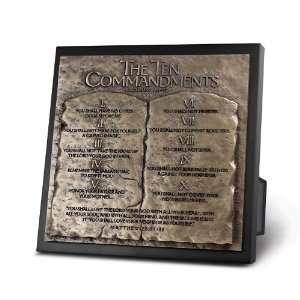  Ten Commandments Moments Of Faith Sculpture Plaque